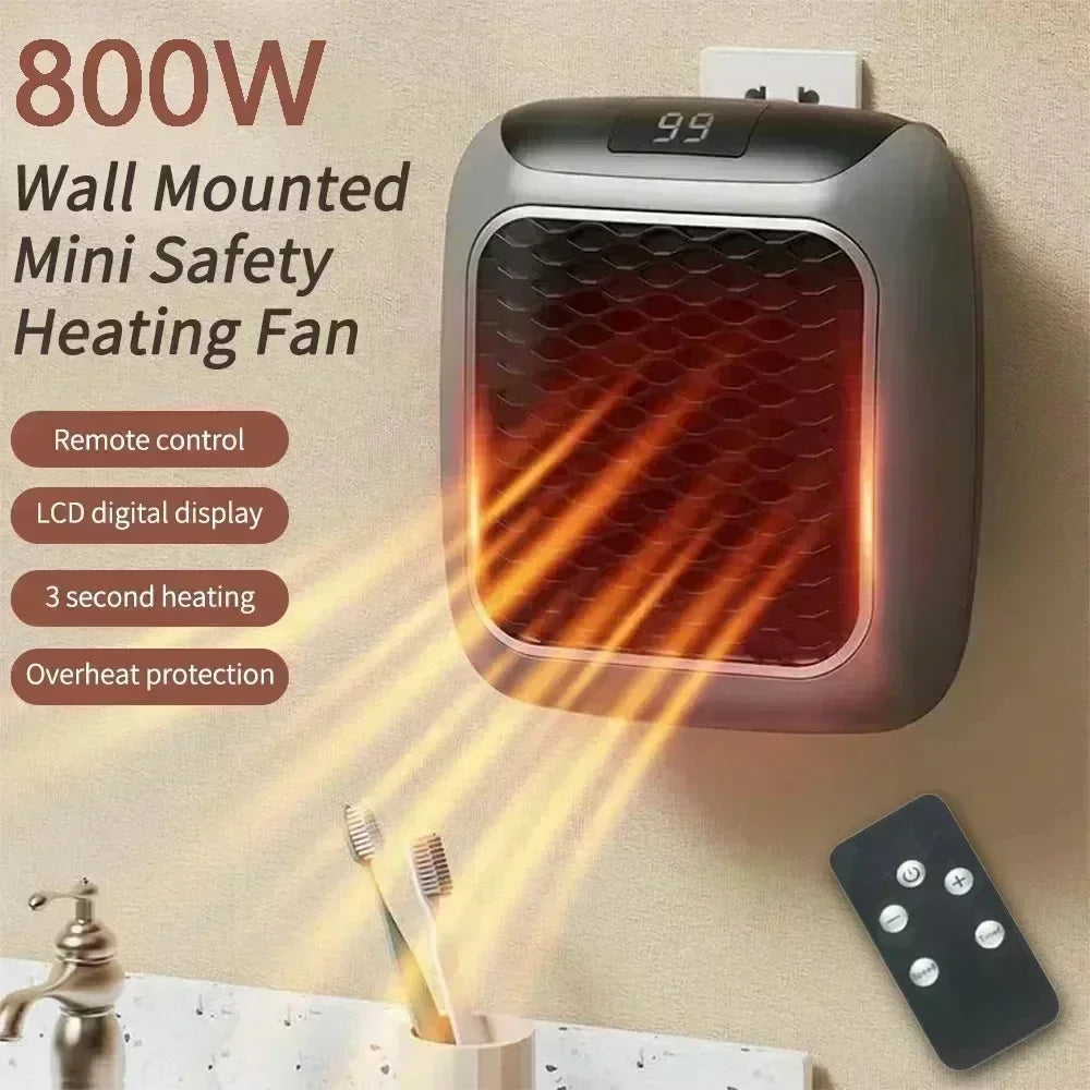 Mini Bathroom Heater 800W