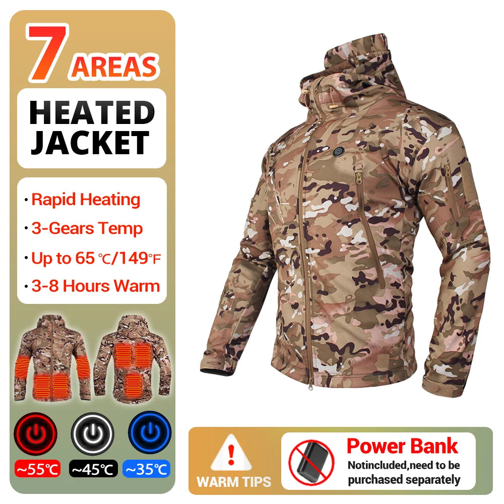 Heated Hooded Jacket