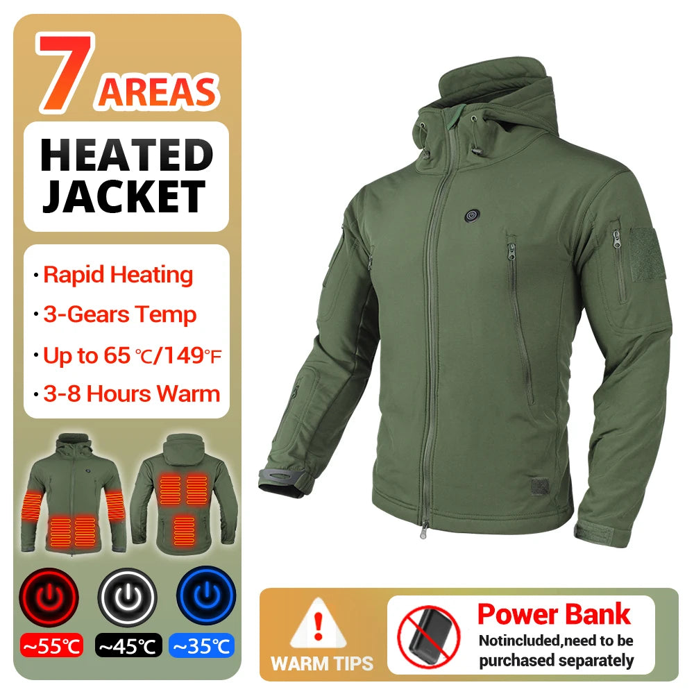 Heated Hooded Jacket