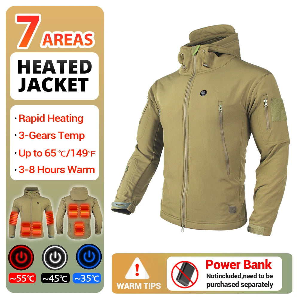 Heated Hooded Jacket