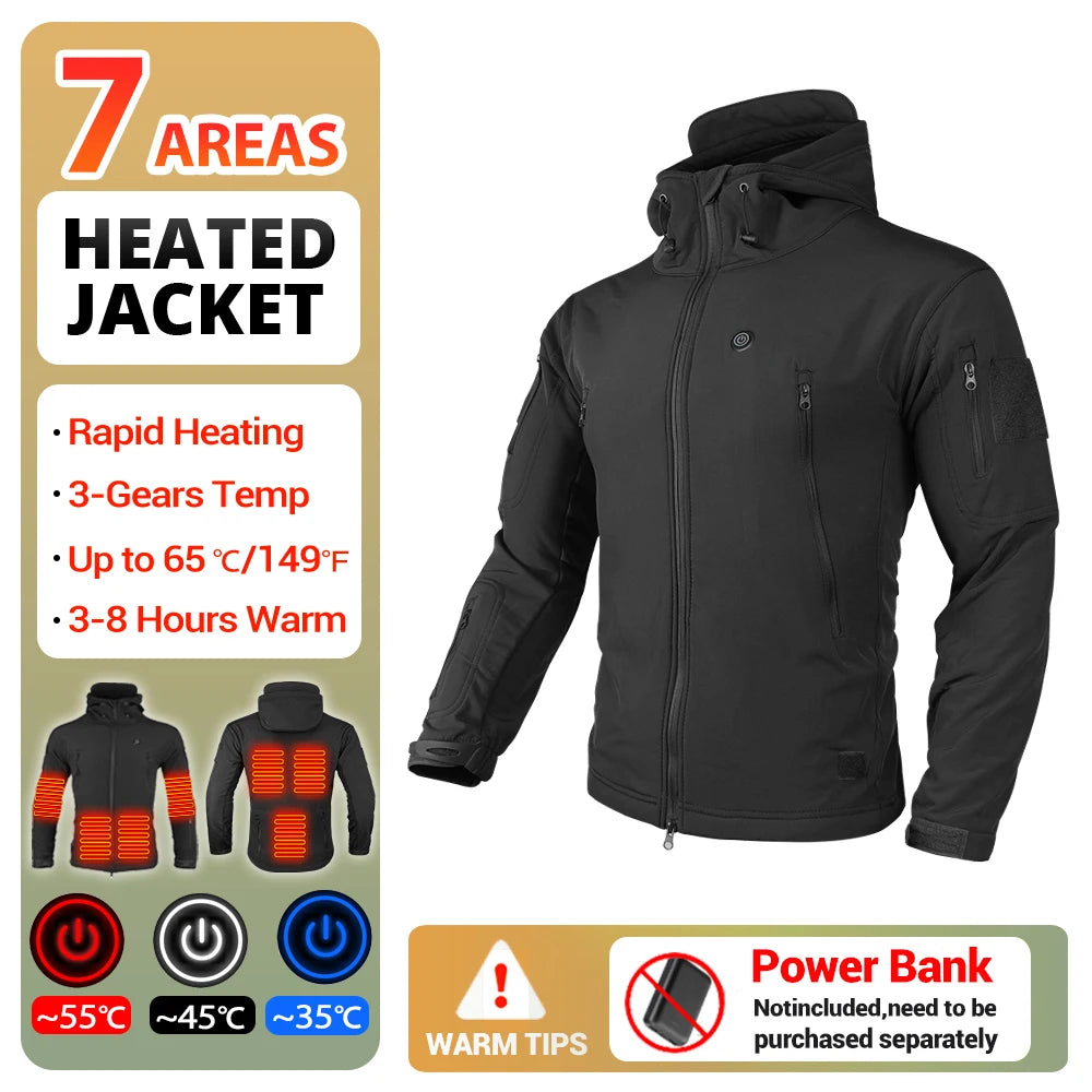 Heated Hooded Jacket