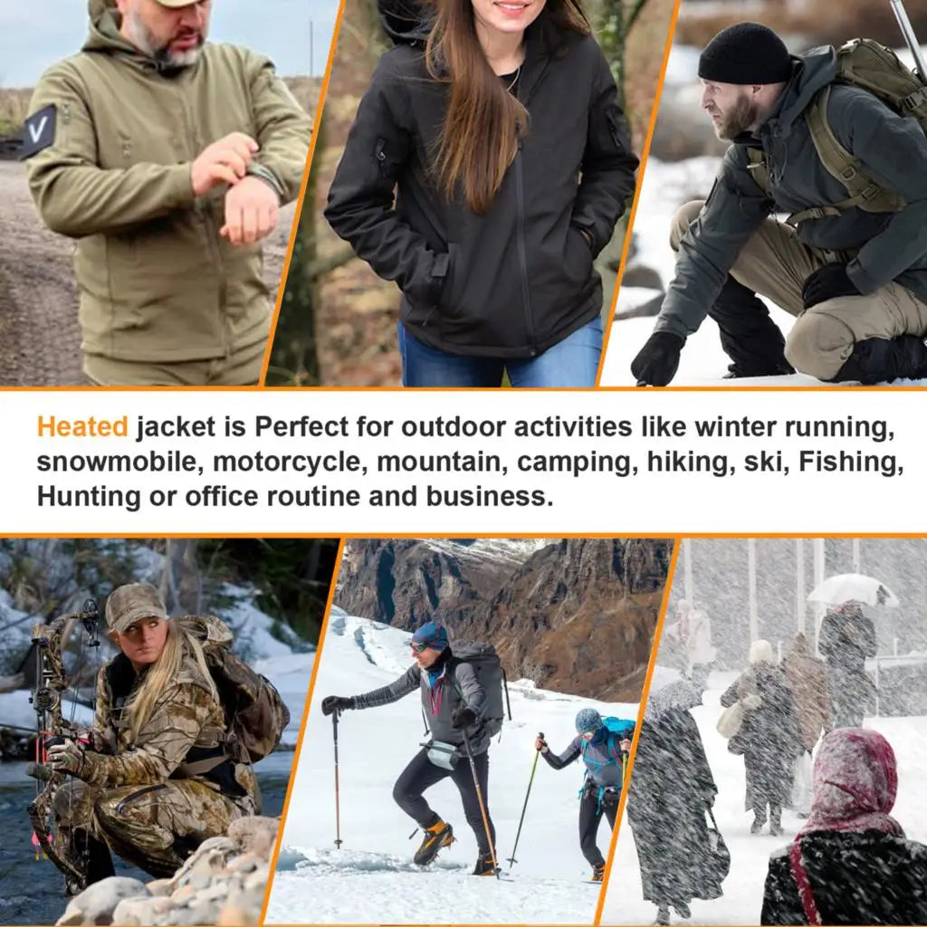 Heated Hooded Jacket